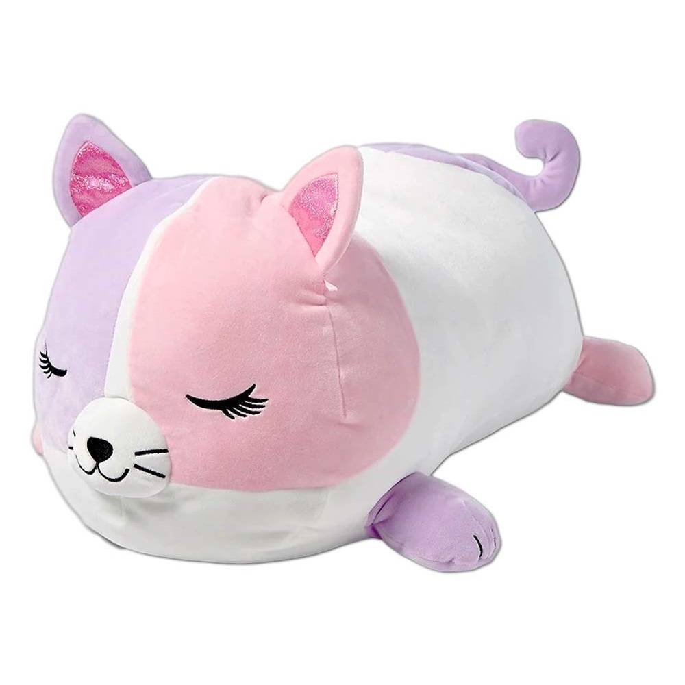 Kellytoy Squishmallow Justice Exclusive Colette the Cat Plush Pillow Jumbo 20”